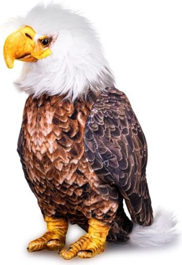 Plišasti beloglavi orel 30 cm