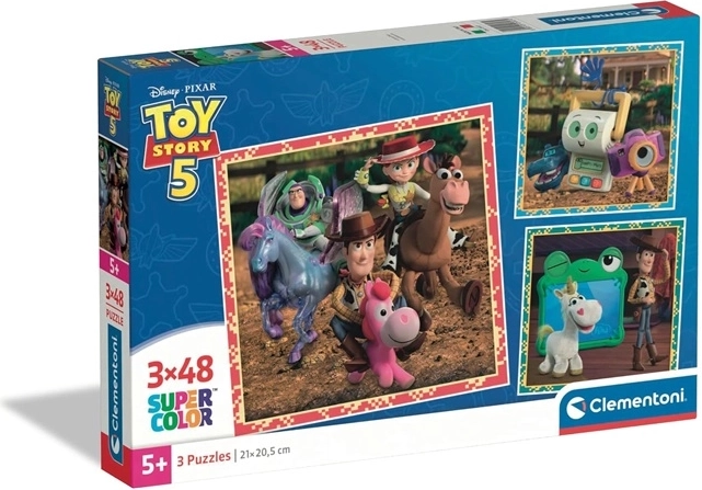 Clementoni Toy Story children's puzzle Square 3×48 pieces