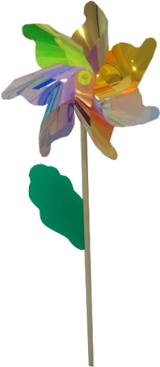 Vetrnica z leseno ročajem 75 cm
