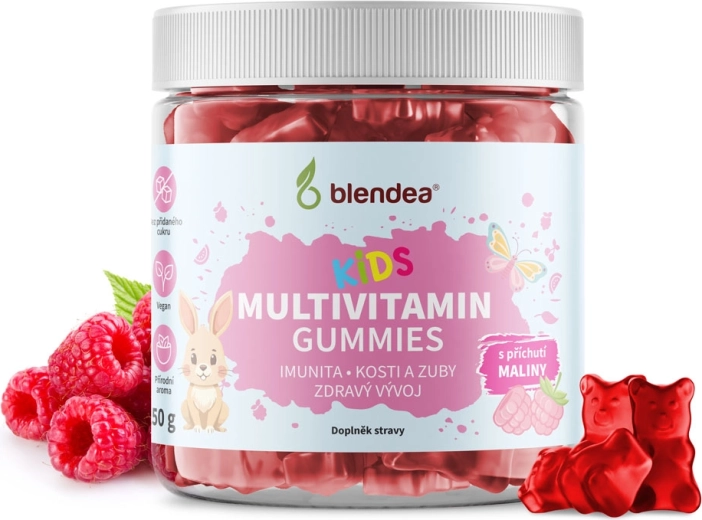 Blendea multivitamin gummy candies for kids 60 pcs
