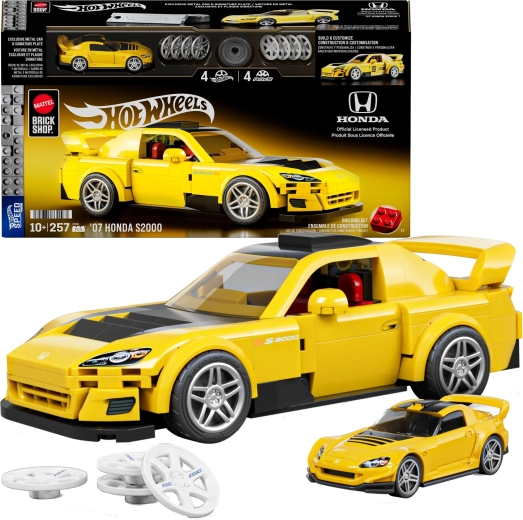 Gradbeni set Hot Wheels Speed Series ’07 Honda S2000 257 kosov