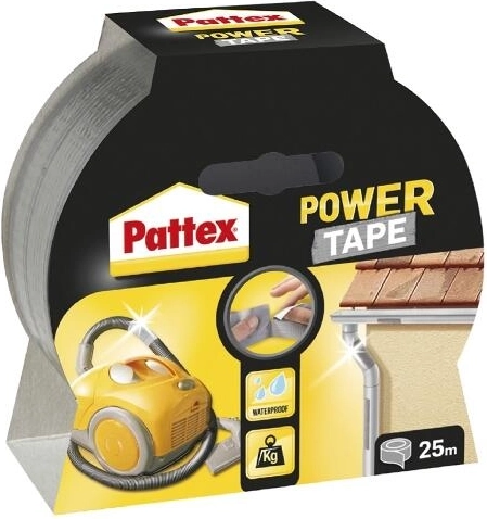 Univerzalni tekstilni trak 50 mm × 10 m črn Pattex Power Tape