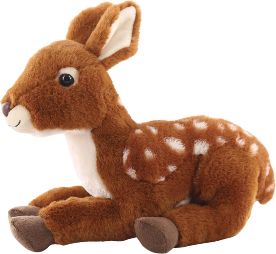 Plišasti srnjaček ležeč 31 cm