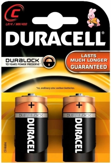 Alkalne baterije C 1,5 V DURACELL Basic, 2 kos