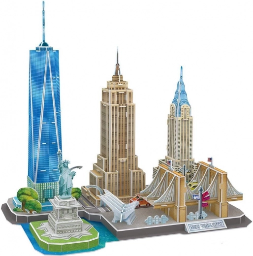 3D sestavljanka City Line New York