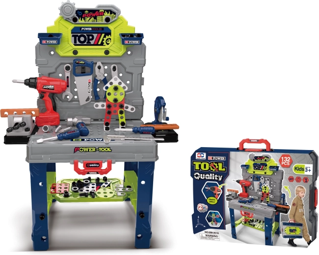 Zložljiva otroška delavnica s priborom Sparkys