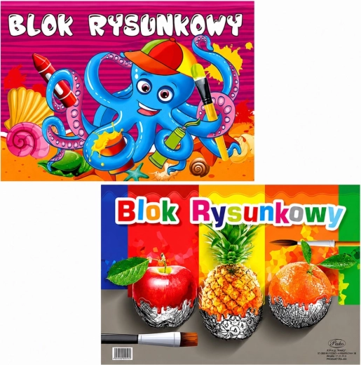 Bel risalni blok A3 19 listov 80 g PROTOS