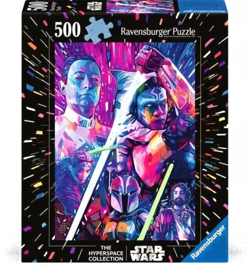 Sestavljanka Ravensburger Star Wars Hyperspace: Ahsoka XXL 500 kosov