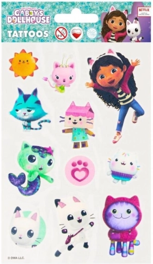 Kids' Tattoos – Gabby's Dollhouse