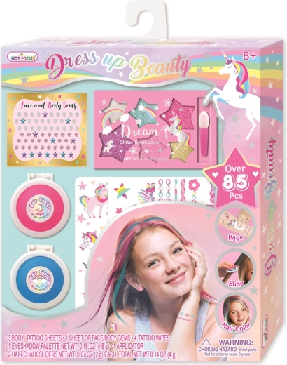 Set barv za lase in začasna tetovaža SPARKYS