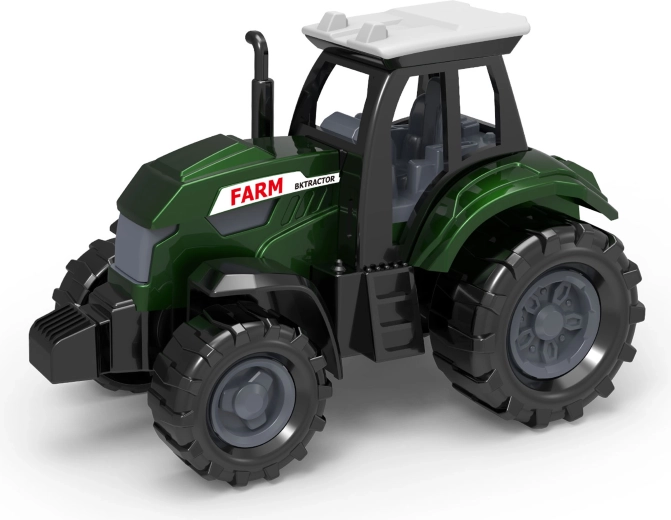 Metal and Plastic Tractor 8.5 cm