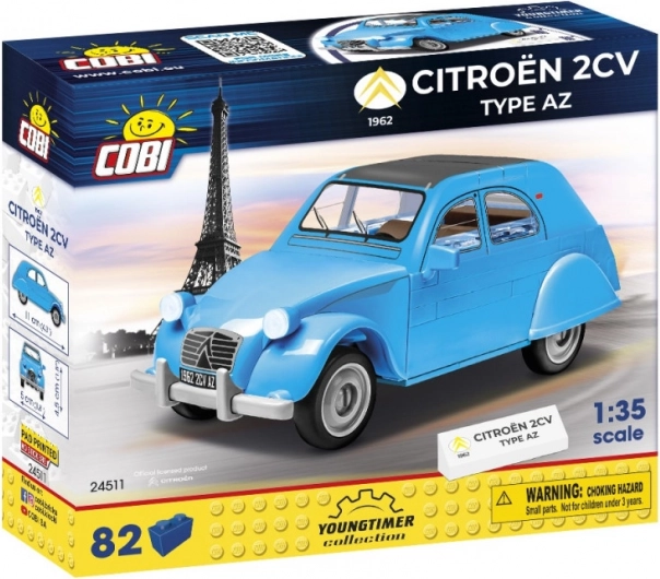 Citroën 2CV Tip AZ 1962 Gradbeni set