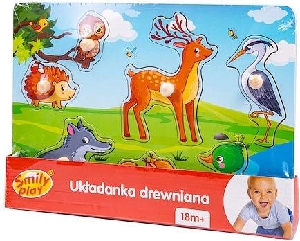 Lesene puzzle Gozd