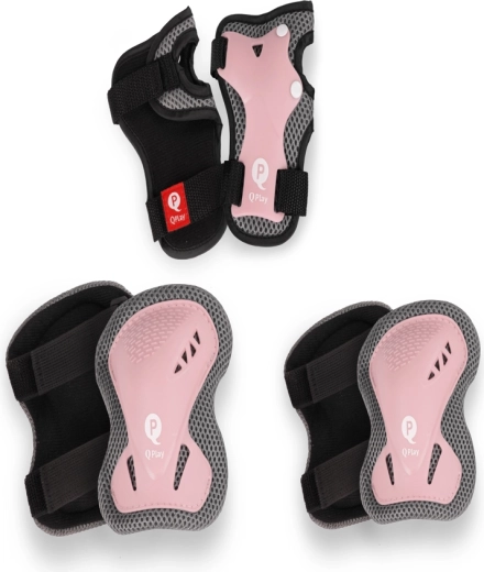 Qplay otroški ščitniki coral pink vel. S (3–5 let)