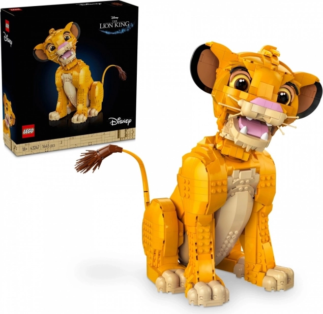 LEGO Disney 43247 Mladi Simba iz Levjega kralja