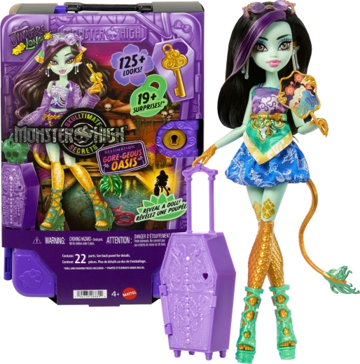 monster high jinafire long potovalni set s presenečenji 28 cm