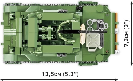 COBI H.M.C. M8 Scott 1:35 Tank Building Set
