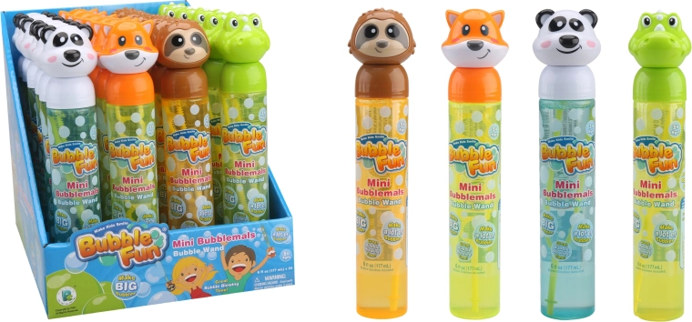 Bubble Fun milni mehurčki z živalicami 177 ml