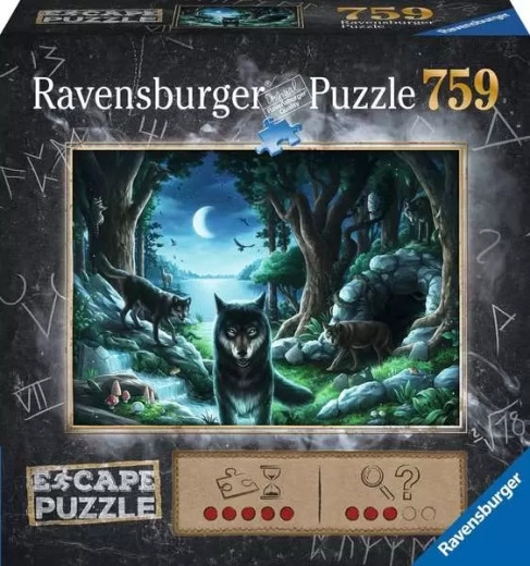 Ravensburger Exit puzzle prekletstvo volkov (759 kosov)
