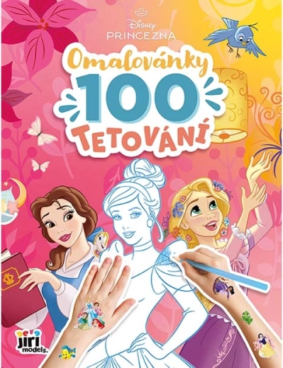 Pobarvanke s 100 tetovažami Disney princese