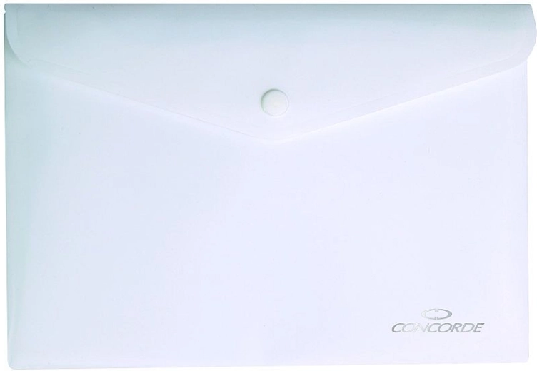 Mape z gumbom A5 CONCORDE, bela