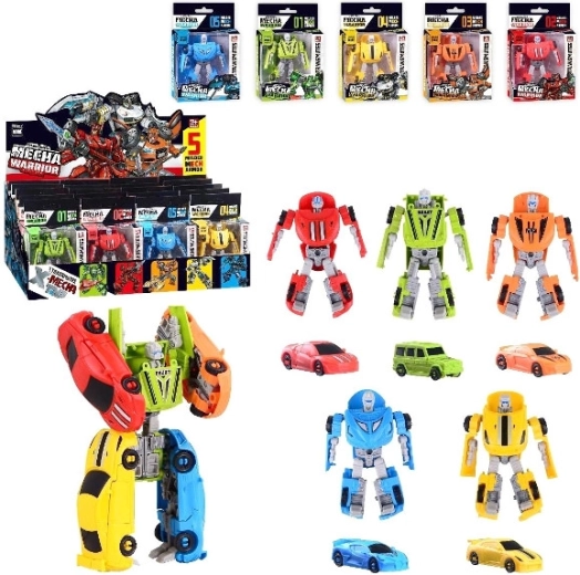 Transformirajoči robot Mecha Warrior 2-v-1 – 1 kos
