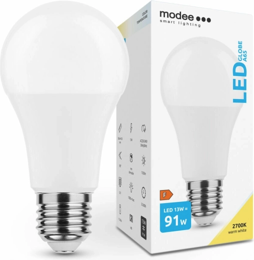 Modee Smart Lighting LED globusna žarnica E27 13 W toplo bela