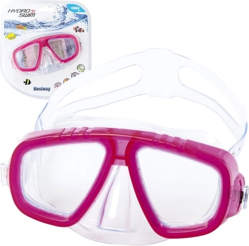Bestway otroška potapljaška maska z zelenim okvirjem