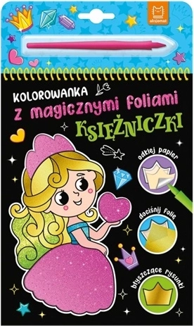 Čarobne folijske pobarvanke Princeske