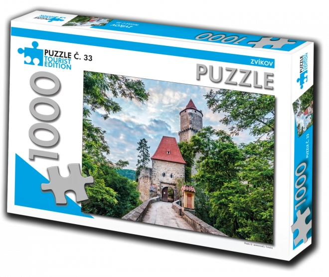 Puzzle Tourist Edition Zvíkov 1000 kosov
