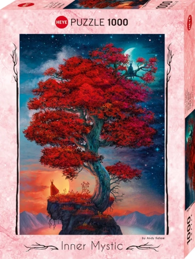 Sestavljanka HEYE Inner Mystic: Svetloba in tema, 1000 delov