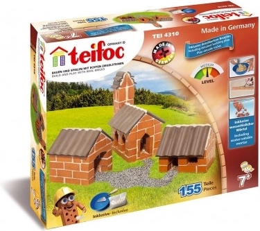 Stavebnica TEIFOC vas – 155 delov