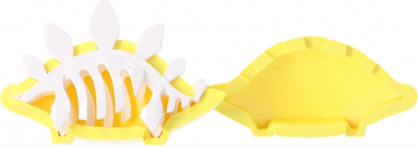 magnetna sestavljanka dinozaver s skeletom in 3D prizoriščem