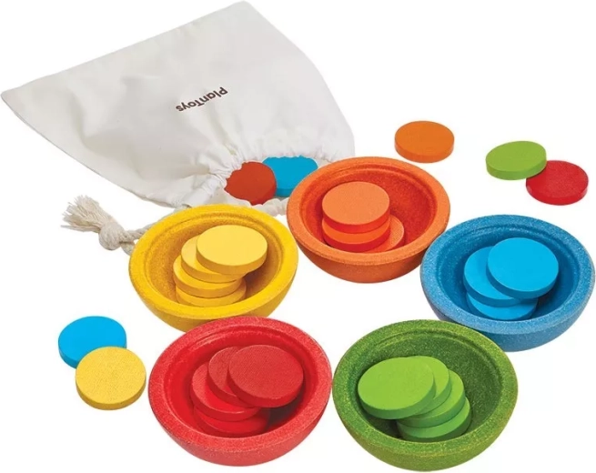 Razvrščevalni lončki PlanToys