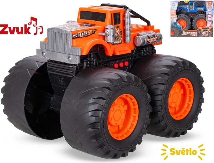 Avto monster truck 28 cm s svetlobnimi učinki in zvoki