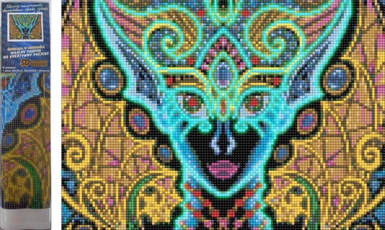 Diamantna mozaika Kraljica vil