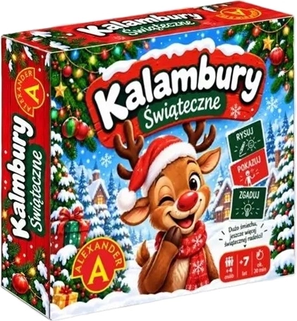 Božične kalambure Renifer