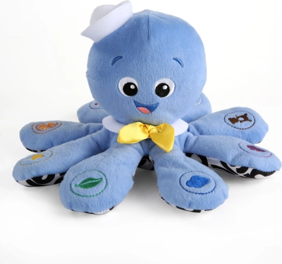 Baby Einstein glasbena plišasta hobotnica Octoplush za dojenčke 3m+