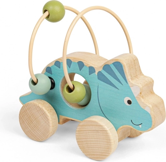 Triceratops na kolesih s koralnim labirintom