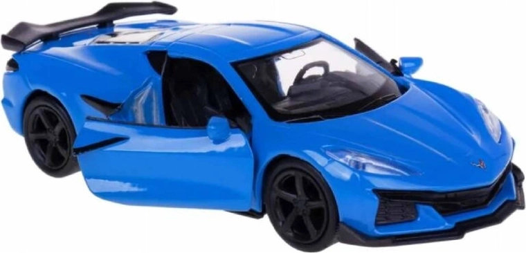 Model avtomobila Welly Chevrolet Corvette Z06 2023 1:34 modra