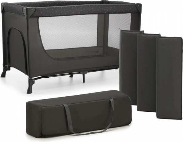 Potovalna posteljica Joy Light siva