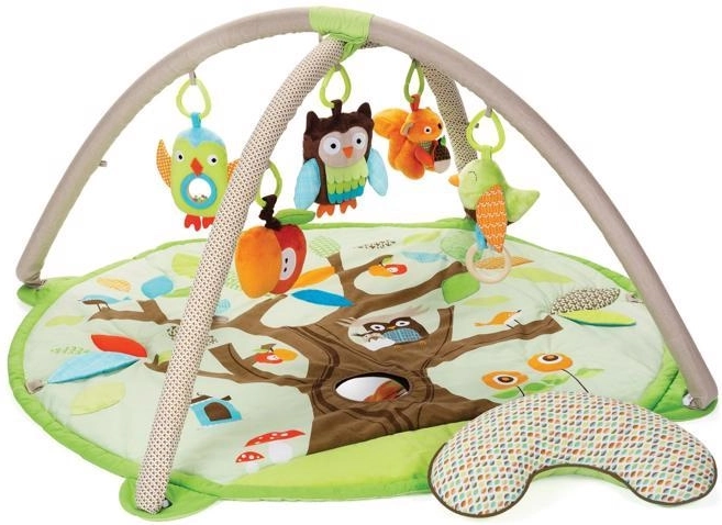 SKIP HOP play mat with activity gym Treetop Friends, 5 toys and tummy-time pillow