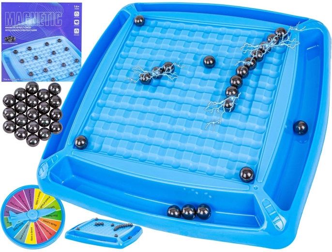 Magnetic chess – magnetna igra s kroglicami in kamni