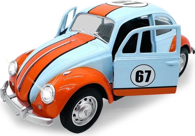 JAMARA Volkswagen Beetle 1967 Diecast 1:28 svetlo modre barve