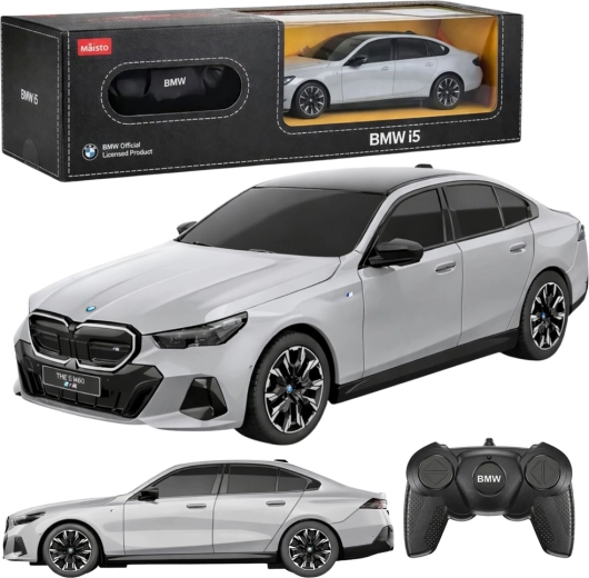 RC model BMW i5 1:24 siv – daljinsko voden avtomobil RASTAR