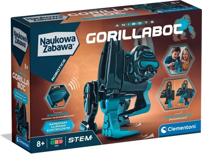 Robotski gorilji model Gorillabot z motorjem in zvokom