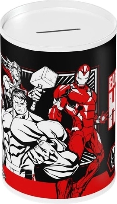 Kovinska hranilnica DIAKAKIS Avengers 10 × 15 cm