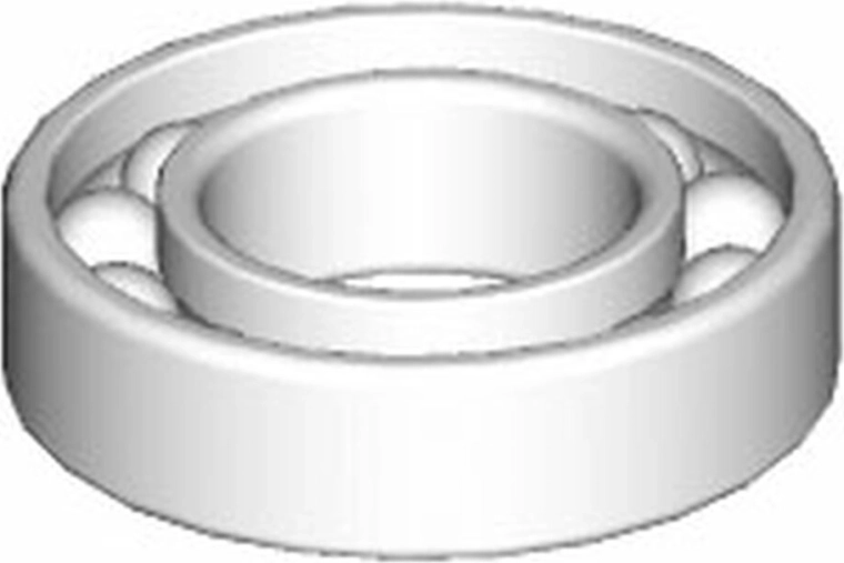 Kroglični ležaji JAMARA 10 × 15 × 4 mm, 6 kosov