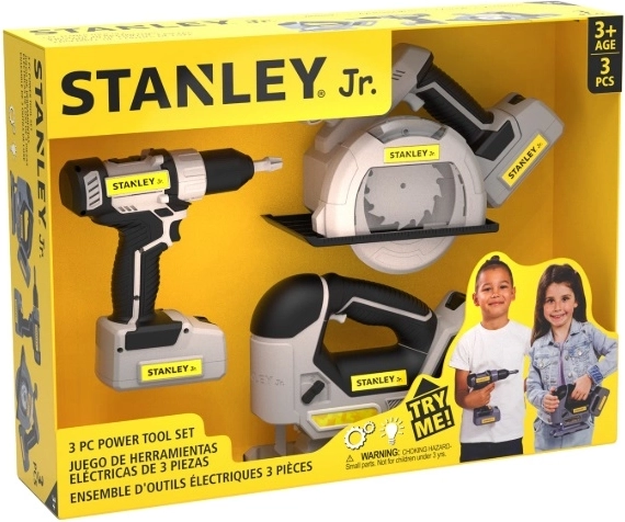 Stanley Junior komplet elektronskega orodja za otroke, 3 kosi
