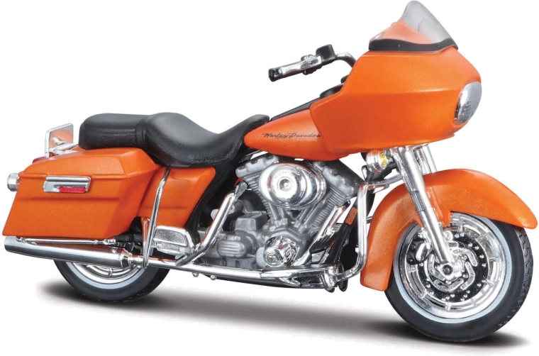Maisto Harley-Davidson 2002 FLTR Road Glide kovinsko oranžna 1:18